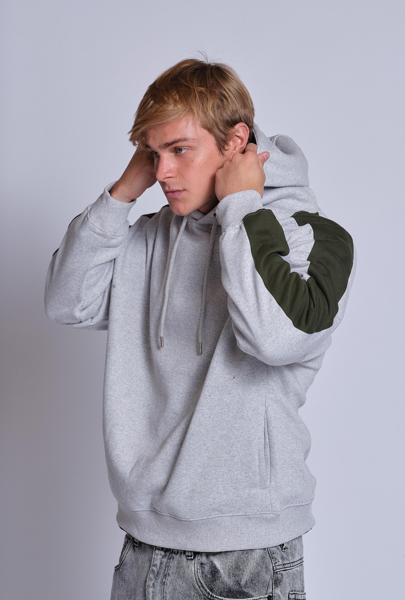 Bronze Ash Grey Hoodie