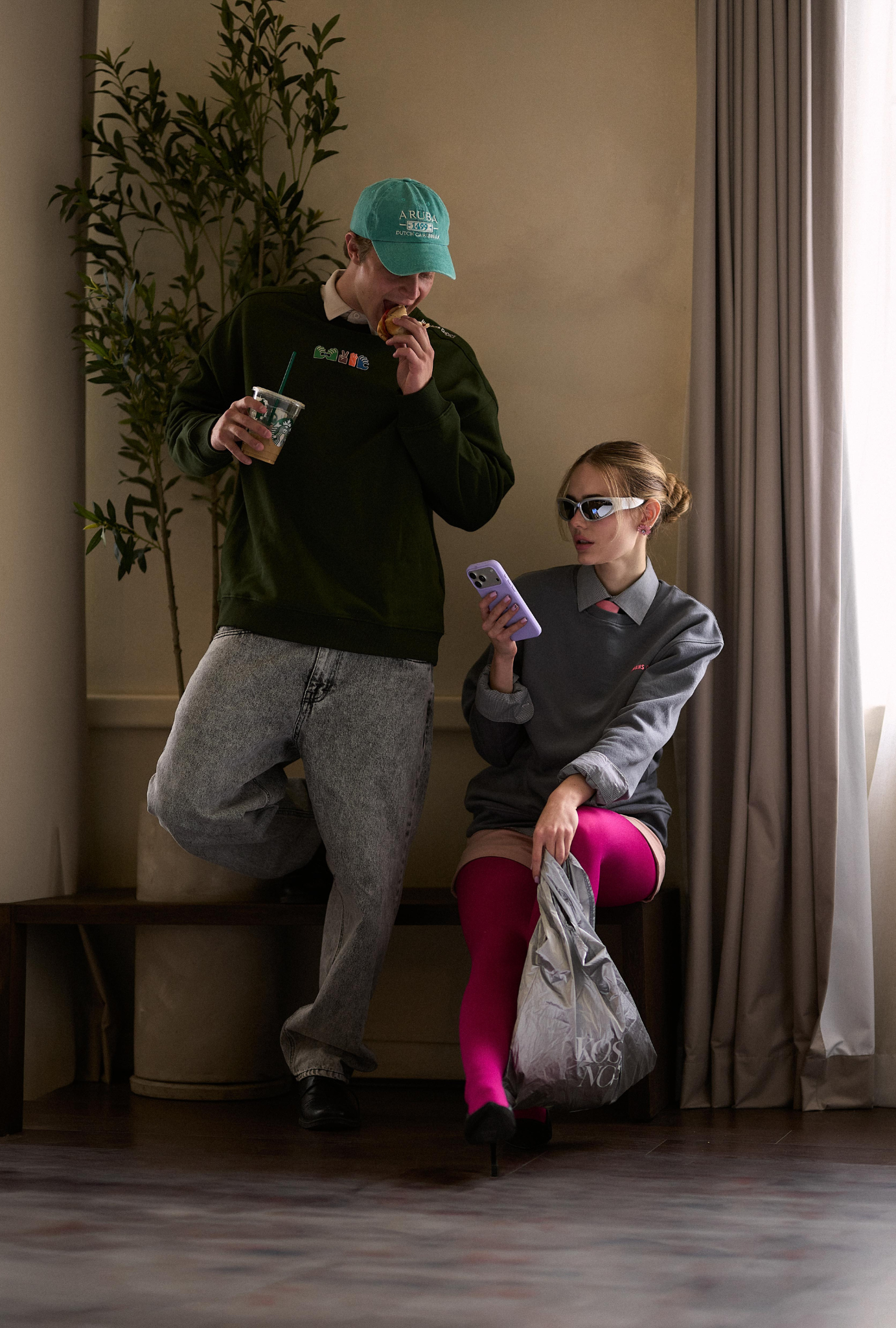 Bronze Green Sweatshirt