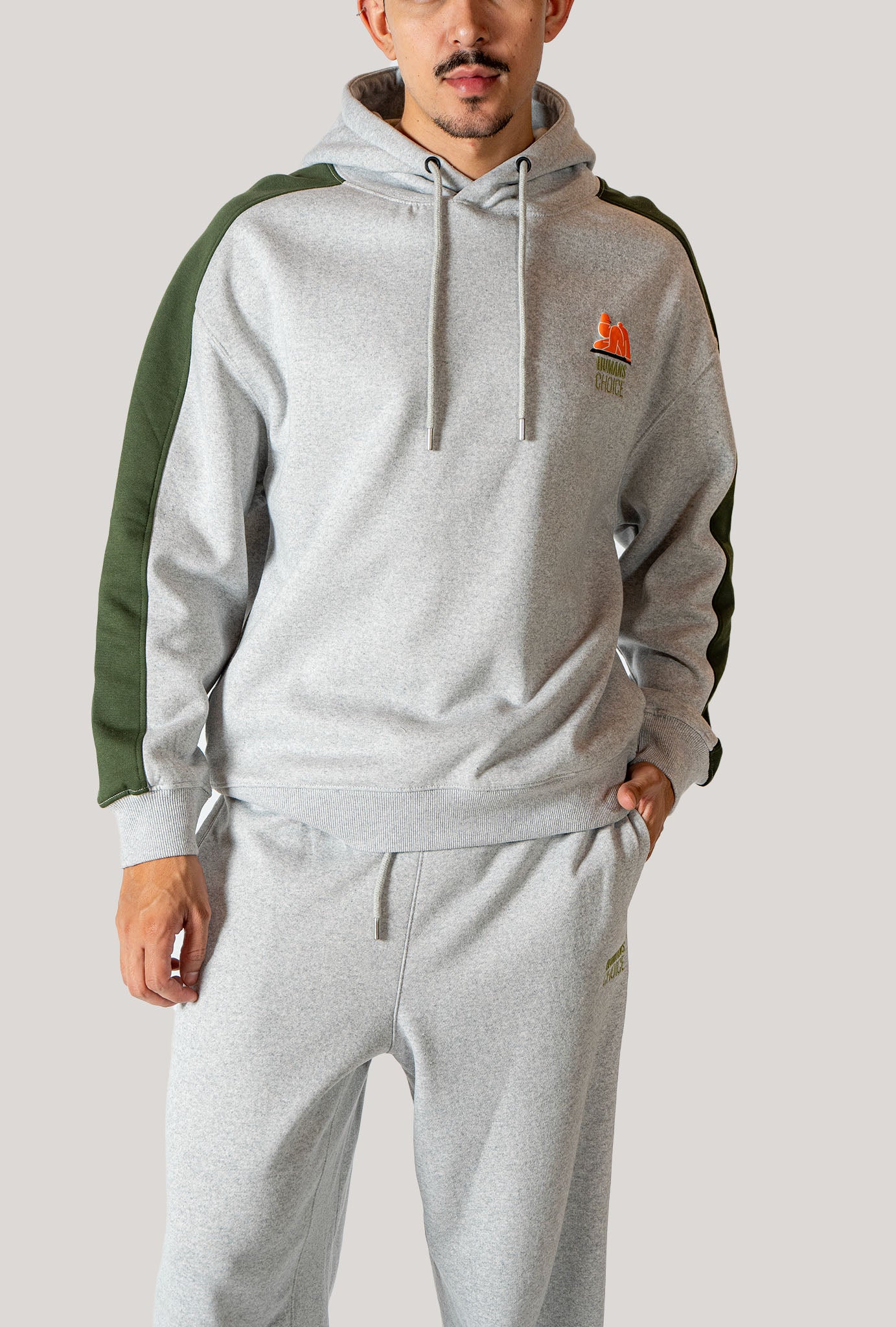 Bronze Ash Grey Hoodie