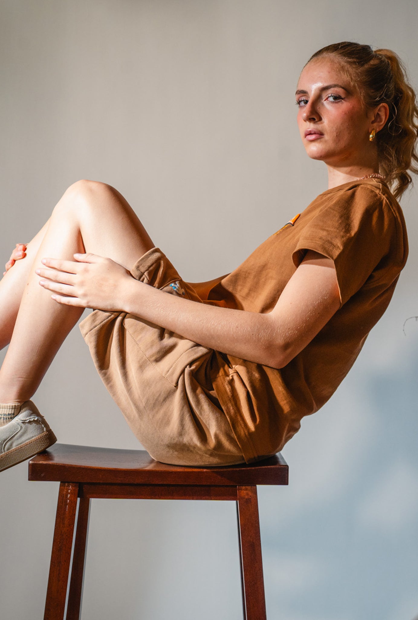 Coffee Brown Tee