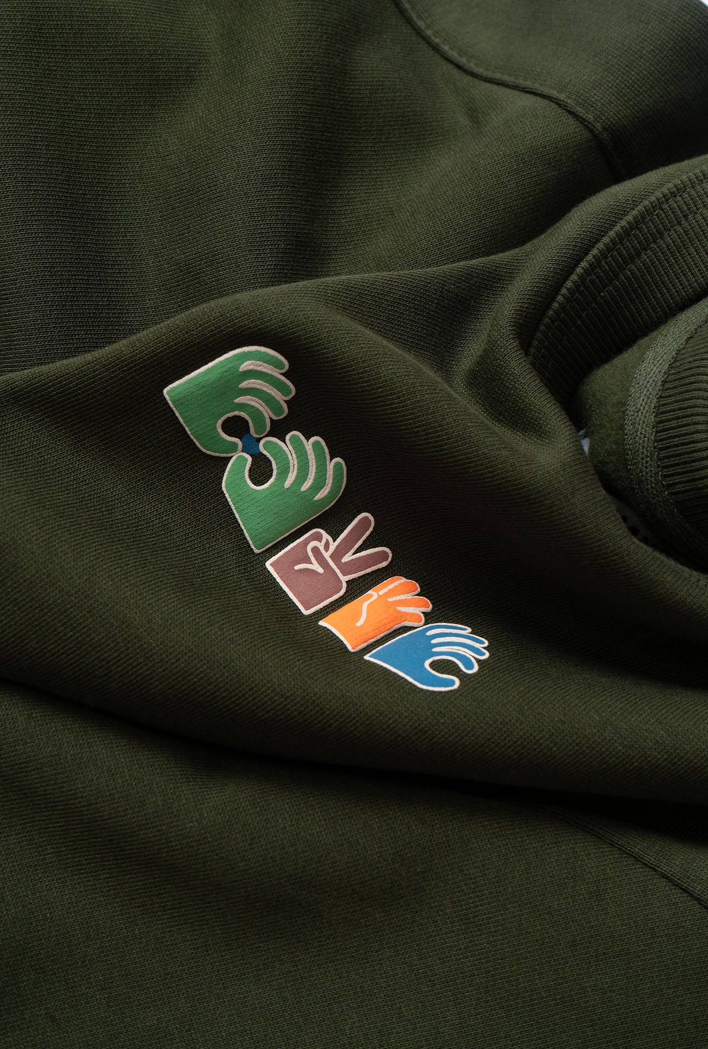 Bronze Green Sweatshirt