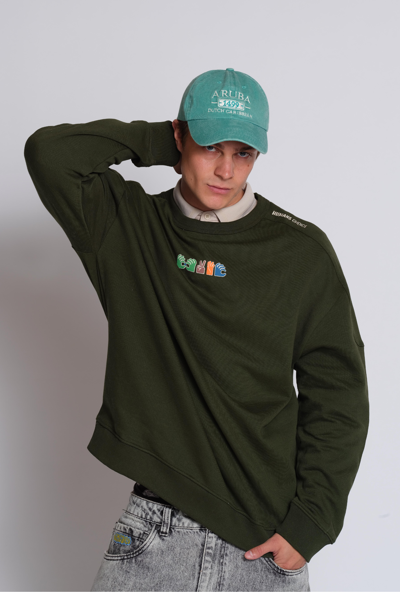 Bronze Green Sweatshirt