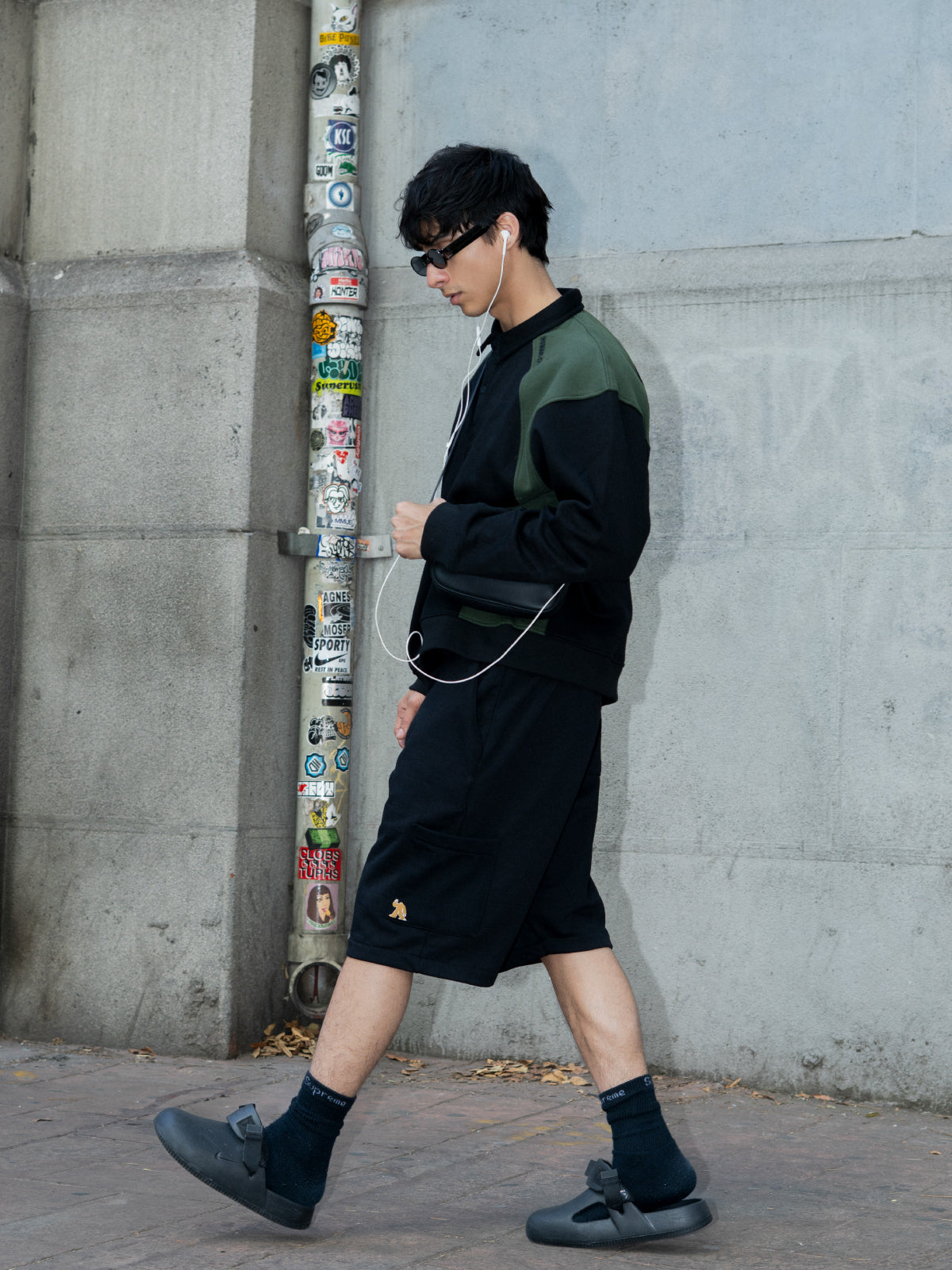 Black Onyx Street Shorts