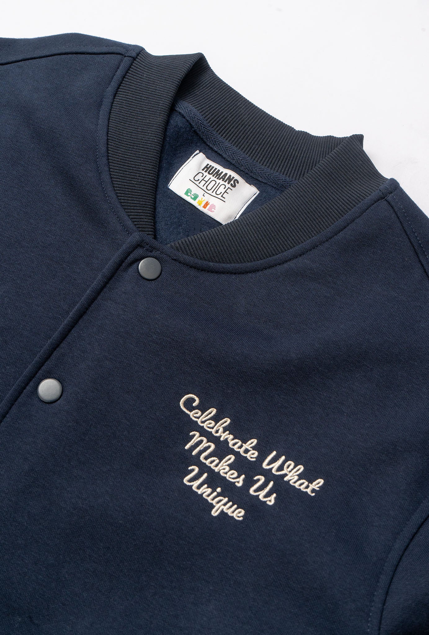 Midnight Blue Varsity Jacket