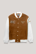 Buckthorn Brown Varsity Jacket