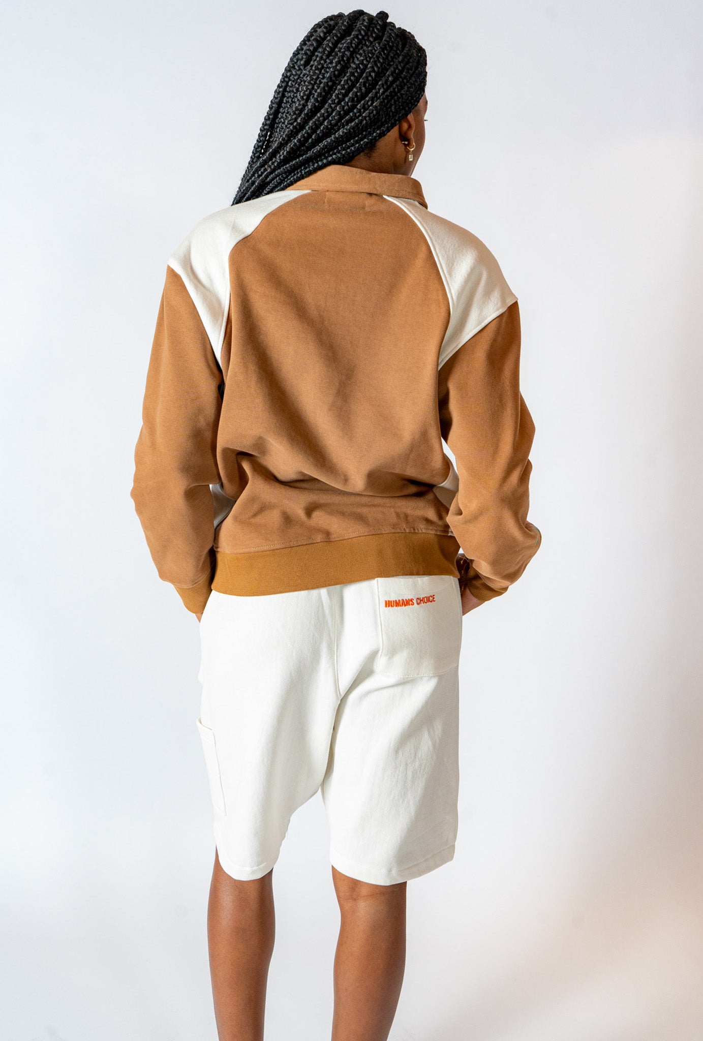 Rugby Sweatshirt Coffee Brown