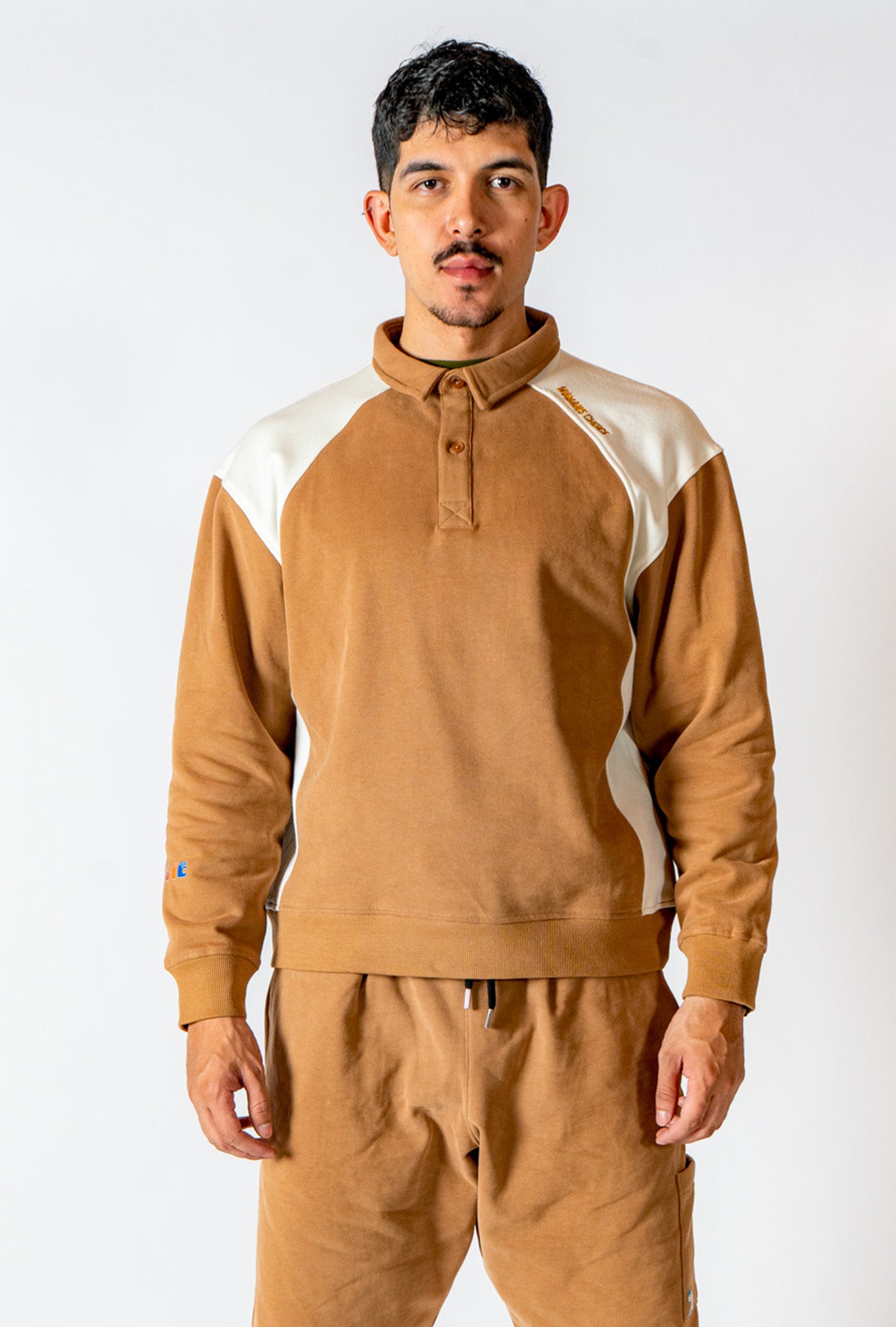 Rugby Sweatshirt Coffee Brown