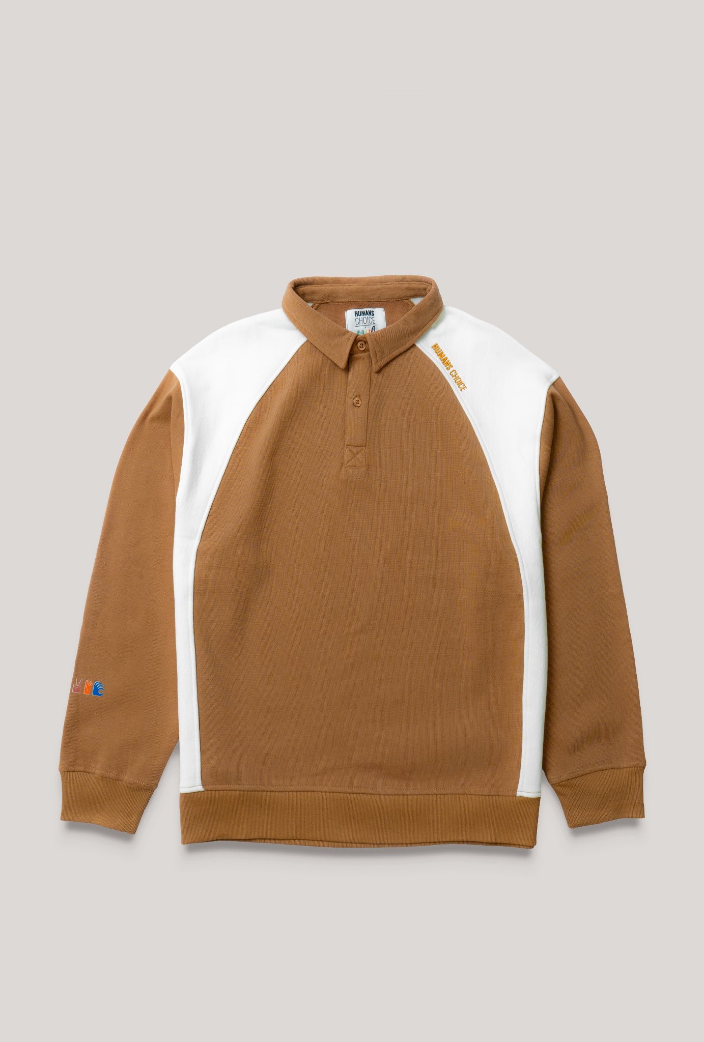 Rugby Sweatshirt Coffee Brown